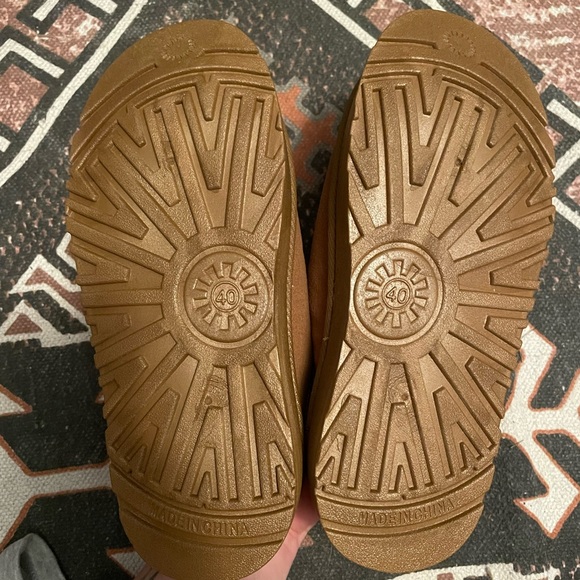 Faux sheepskin slippers - Picture 5 of 5